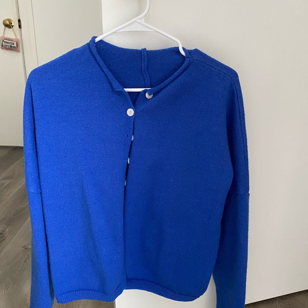 Cobalt Blue Cardigan